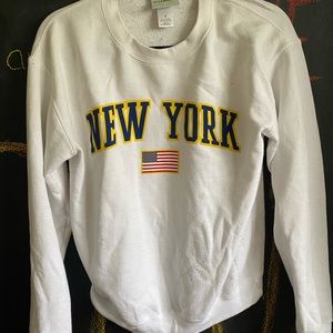 vintage looking new york sweatshirt